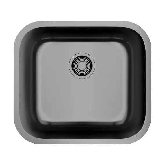 КУХОННАЯ МОЙКА OMOIKIRI OMI 49-U/I-GM НЕРЖ.СТАЛЬ/ВОРОНЕНАЯ СТАЛЬ