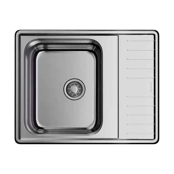КУХОННАЯ МОЙКА OMOIKIRI SAGAMI 63-IN НЕРЖ.СТАЛЬ/НЕРЖАВЕЮЩАЯ СТАЛЬ