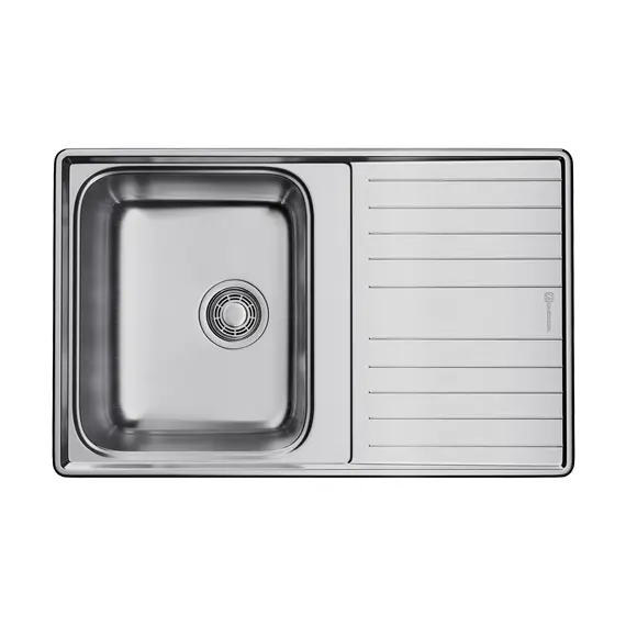КУХОННАЯ МОЙКА OMOIKIRI SAGAMI 79-IN НЕРЖ.СТАЛЬ/НЕРЖАВЕЮЩАЯ СТАЛЬ