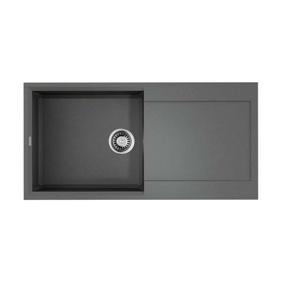 КУХОННАЯ МОЙКА OMOIKIRI SAKAIME 100-GR TETOGRANIT/LENINGRAD GREY