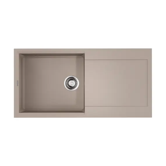 КУХОННАЯ МОЙКА OMOIKIRI SAKAIME 100-SA TETOGRANIT/БЕЖЕВЫЙ