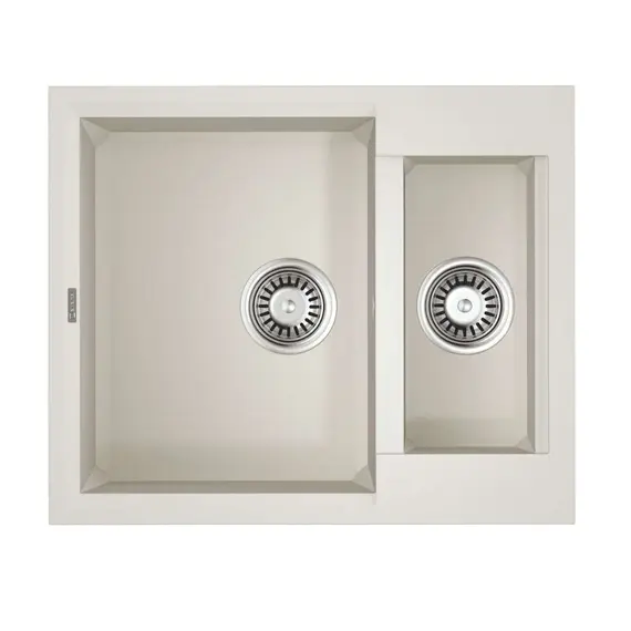 КУХОННАЯ МОЙКА OMOIKIRI SAKAIME 60-2-WH TETOGRANIT/БЕЛЫЙ