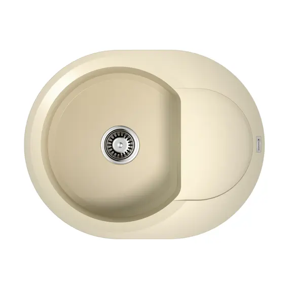 КУХОННАЯ МОЙКА OMOIKIRI SAKAIME 60E-BE TETOGRANIT/ВАНИЛЬ