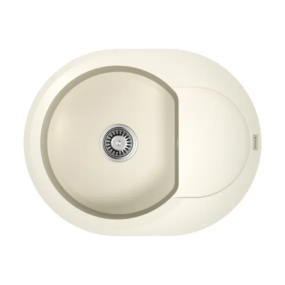 КУХОННАЯ МОЙКА OMOIKIRI SAKAIME 60E-WH TETOGRANIT/БЕЛЫЙ