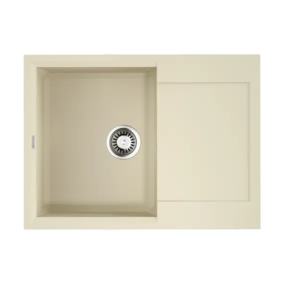 КУХОННАЯ МОЙКА OMOIKIRI SAKAIME 68-BE TETOGRANIT/ВАНИЛЬ