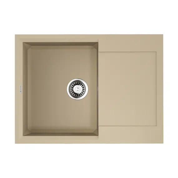 КУХОННАЯ МОЙКА OMOIKIRI SAKAIME 68-CH TETOGRANIT/ШАМПАНЬ