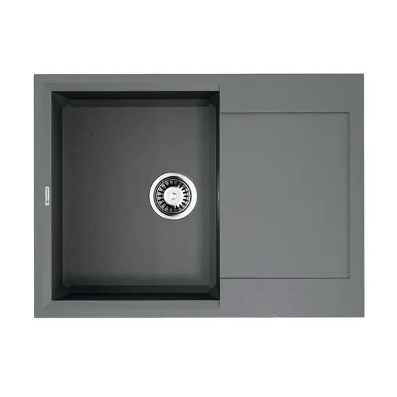 КУХОННАЯ МОЙКА OMOIKIRI SAKAIME 68-GR TETOGRANIT/LENINGRAD GREY