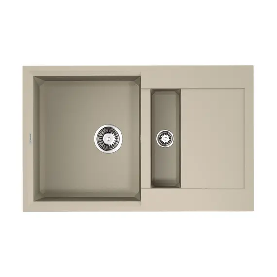 КУХОННАЯ МОЙКА OMOIKIRI SAKAIME 78-2-SA TETOGRANIT/БЕЖЕВЫЙ