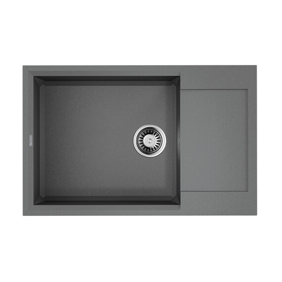 КУХОННАЯ МОЙКА OMOIKIRI SAKAIME 78-LB-GR TETOGRANIT/LENINGRAD GREY