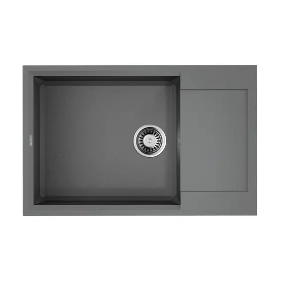 КУХОННАЯ МОЙКА OMOIKIRI SAKAIME 78-LB-GR TETOGRANIT/LENINGRAD GREY