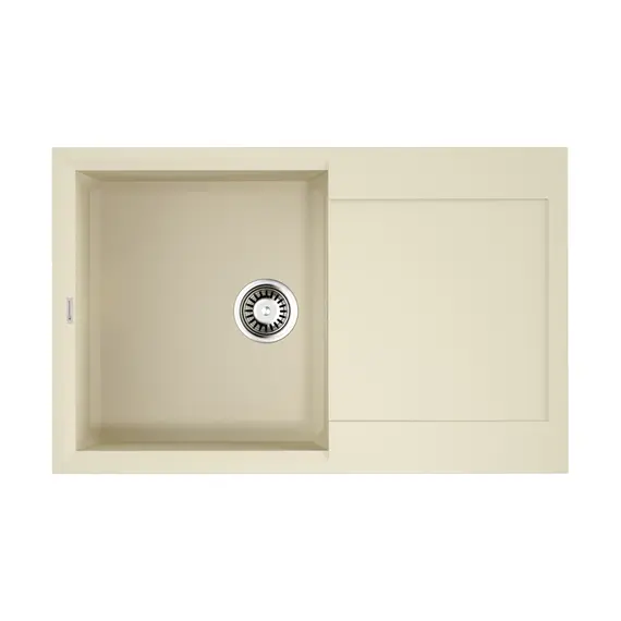 КУХОННАЯ МОЙКА OMOIKIRI SAKAIME 79-BE TETOGRANIT/ВАНИЛЬ