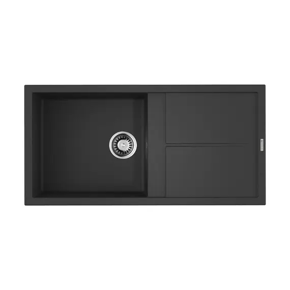 КУХОННАЯ МОЙКА OMOIKIRI SUMI 100-BL TETOGRANIT/ЧЕРНЫЙ