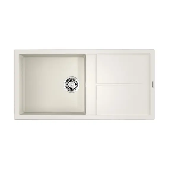 КУХОННАЯ МОЙКА OMOIKIRI SUMI 100-WH TETOGRANIT/БЕЛЫЙ