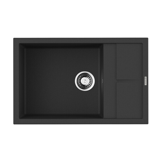 КУХОННАЯ МОЙКА OMOIKIRI SUMI 78-LB-BL TETOGRANIT/ЧЕРНЫЙ  