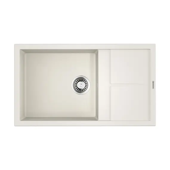 КУХОННАЯ МОЙКА OMOIKIRI SUMI 86-WH TETOGRANIT/БЕЛЫЙ