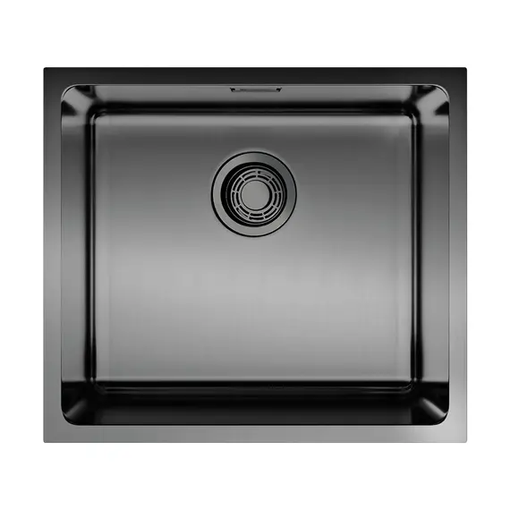 КУХОННАЯ МОЙКА OMOIKIRI TADZAVA 49-U/I-GM НЕРЖ.СТАЛЬ/ВОРОНЕНАЯ СТАЛЬ