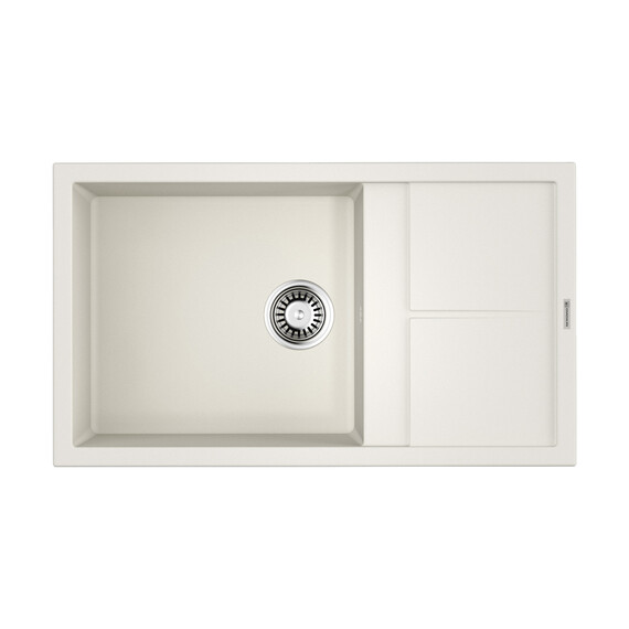 КУХОННАЯ МОЙКА OMOIKIRI SUMI 86-WH TETOGRANIT/БЕЛЫЙ