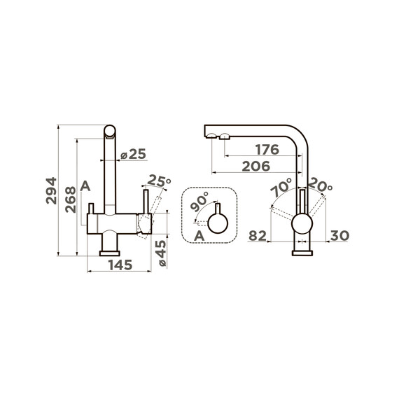 СМЕСИЕЛЬ ДЛЯ МОЙКИ OMOIKIRI NAGANO-LG