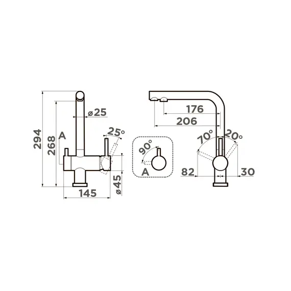 СМЕСИЕЛЬ ДЛЯ МОЙКИ OMOIKIRI NAGANO-C