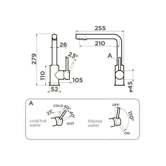 СМЕСИЕЛЬ ДЛЯ МОЙКИ OMOIKIRI NAKAGAWA 2 PLUS-C