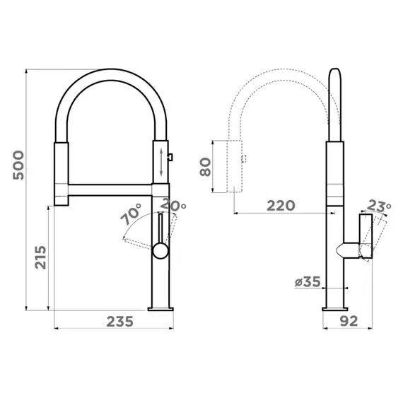 СМЕСИЕЛЬ ДЛЯ МОЙКИ OMOIKIRI OSAKA C-WH