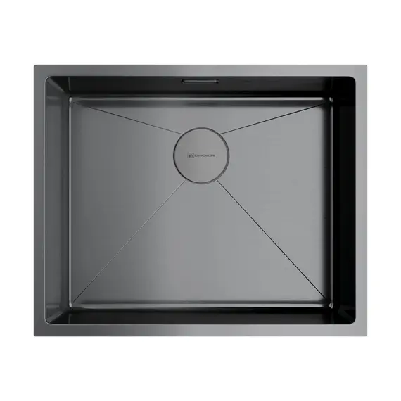 КУХОННАЯ МОЙКА OMOIKIRI TAKI 54-U/IF-GM НЕРЖ.СТАЛЬ/ВОРОНЕНАЯ СТАЛЬ