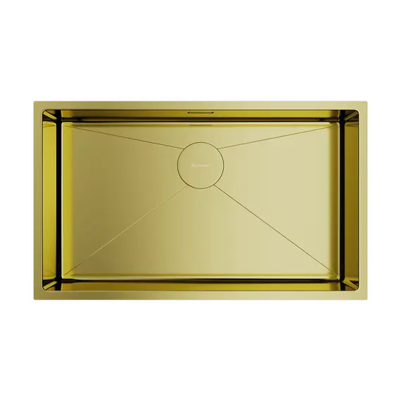 КУХОННАЯ МОЙКА OMOIKIRI TAKI 74-U/IF-LG НЕРЖ.СТАЛЬ/СВЕТЛОЕ ЗОЛОТО