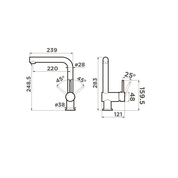 СМЕСИЕЛЬ ДЛЯ МОЙКИ OMOIKIRI TANIGAWA-C