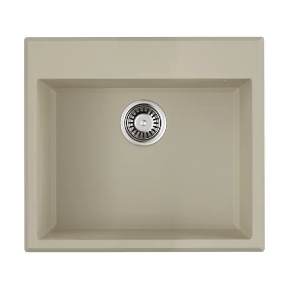 КУХОННАЯ МОЙКА OMOIKIRI TEDORI 57-BE TETOGRANIT/ВАНИЛЬ