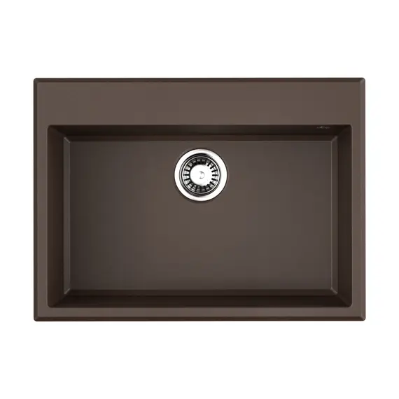 КУХОННАЯ МОЙКА OMOIKIRI TEDORI 68-DC TETOGRANIT/ТЕМНЫЙ ШОКОЛАД