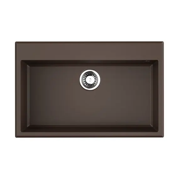 КУХОННАЯ МОЙКА OMOIKIRI TEDORI 79-DC TETOGRANIT/ТЕМНЫЙ ШОКОЛАД