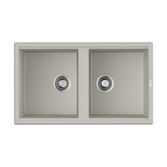КУХОННАЯ МОЙКА OMOIKIRI TEDORI 86-2-WH TETOGRANIT/БЕЛЫЙ