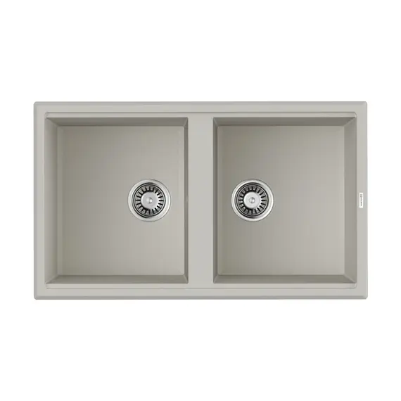 КУХОННАЯ МОЙКА OMOIKIRI TEDORI 86-2-WH TETOGRANIT/БЕЛЫЙ