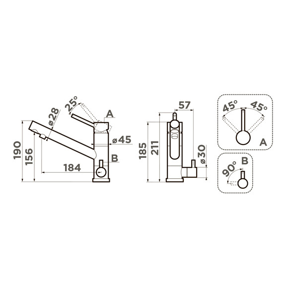 СМЕСИЕЛЬ ДЛЯ МОЙКИ OMOIKIRI TONAMI-BN