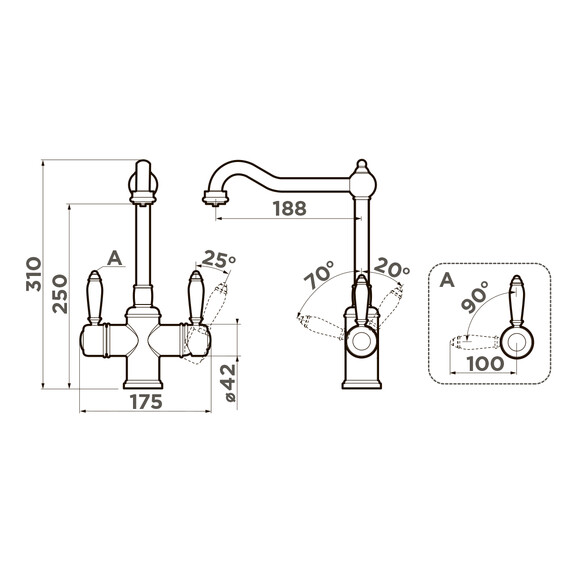 СМЕСИЕЛЬ ДЛЯ МОЙКИ OMOIKIRI TOTTORI-AB