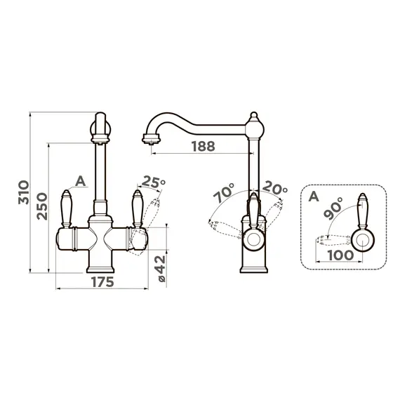 СМЕСИЕЛЬ ДЛЯ МОЙКИ OMOIKIRI TOTTORI-AB