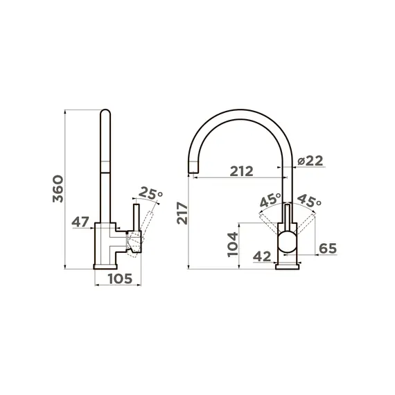СМЕСИЕЛЬ ДЛЯ МОЙКИ OMOIKIRI WAKAYAMA-BN