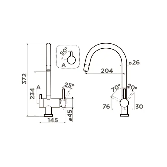 СМЕСИЕЛЬ ДЛЯ МОЙКИ OMOIKIRI YAMADA-AB