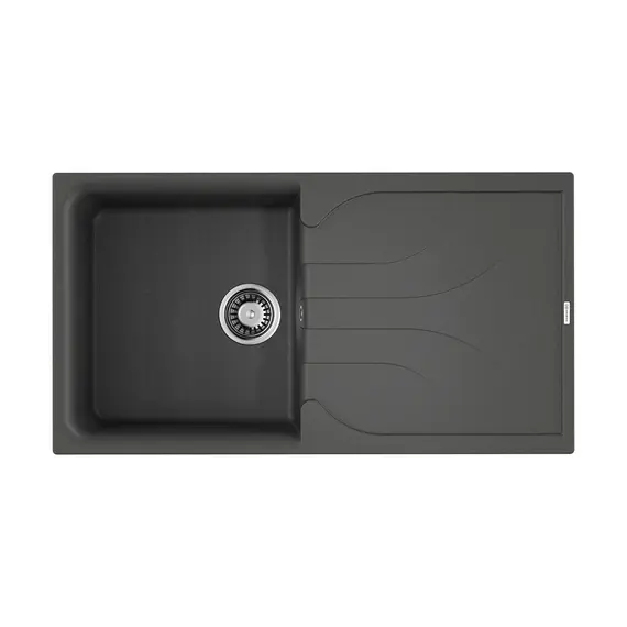 КУХОННАЯ МОЙКА OMOIKIRI YASUGATA 100-PL TETOGRANIT/ПЛАТИНА