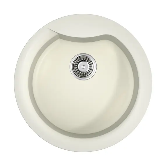 КУХОННАЯ МОЙКА OMOIKIRI YASUGATA 48R-WH TETOGRANIT/БЕЛЫЙ