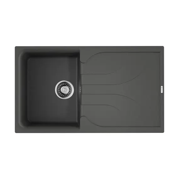 КУХОННАЯ МОЙКА OMOIKIRI YASUGATA 86-PL TETOGRANIT/ПЛАТИНА