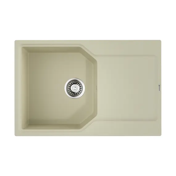 КУХОННАЯ МОЙКА OMOIKIRI YONAKA 78-BE ARTGRANIT/ВАНИЛЬ