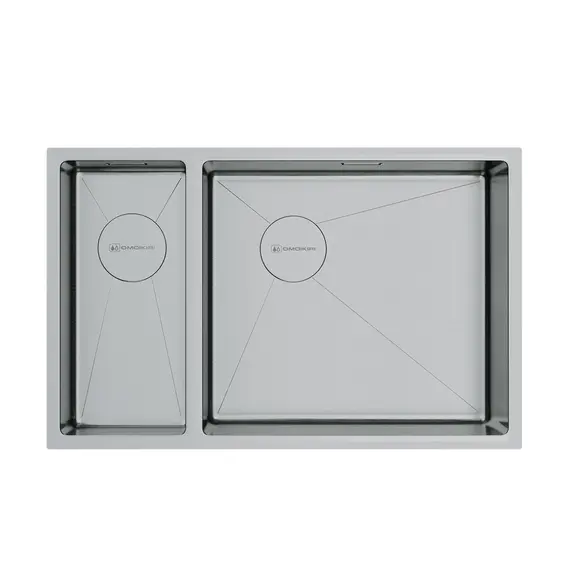 КУХОННАЯ МОЙКА OMOIKIRI TAKI 69-2-U/IF-IN-R SIDE НЕРЖ.СТАЛЬ/НЕРЖАВЕЮЩАЯ СТАЛЬ