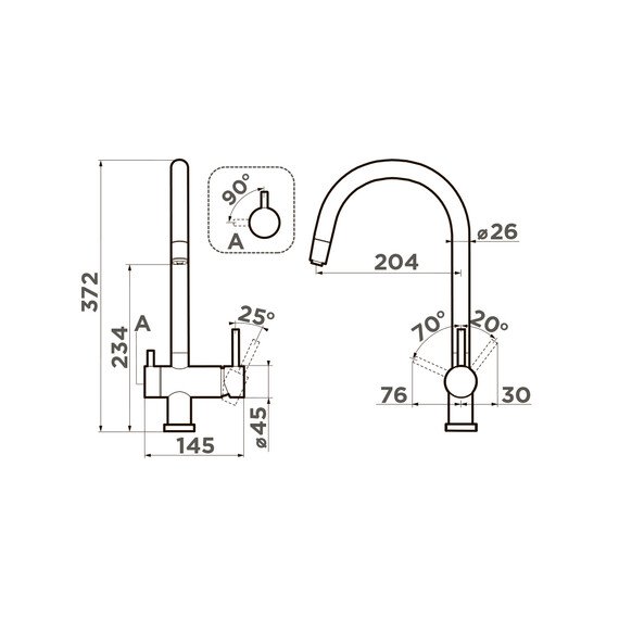 СМЕСИЕЛЬ ДЛЯ МОЙКИ OMOIKIRI YAMADA-BN