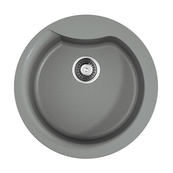 КУХОННАЯ МОЙКА OMOIKIRI YASUGATA 48R-GR TETOGRANIT/LENINGRAD GREY