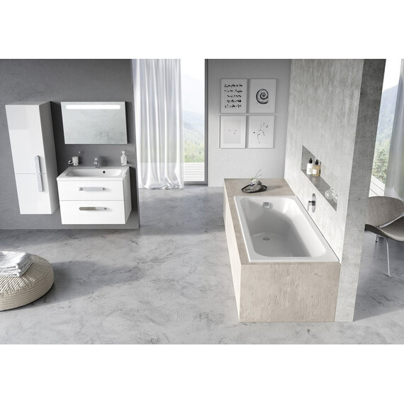 АКРИЛОВАЯ ВАННА RAVAK CHROME SLIM 150Х70