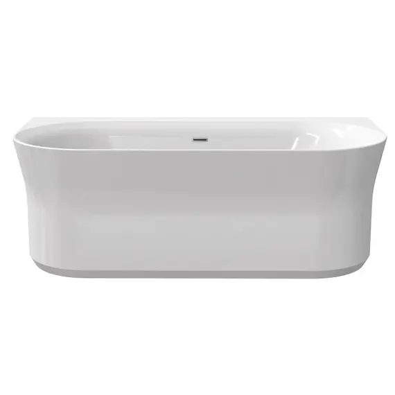 АКРИЛОВАЯ ВАННА RAVAK YPSILON WALL 1780X860 БЕЛАЯ (ЧЕРНЫЙ СЛИВ)