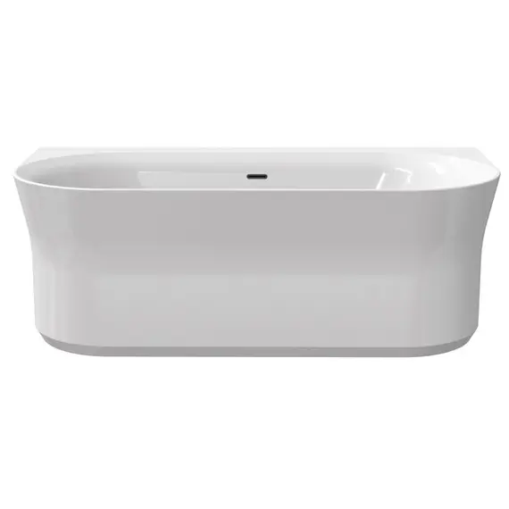 АКРИЛОВАЯ ВАННА RAVAK YPSILON WALL 1780X860 БЕЛАЯ (ЧЕРНЫЙ СЛИВ)