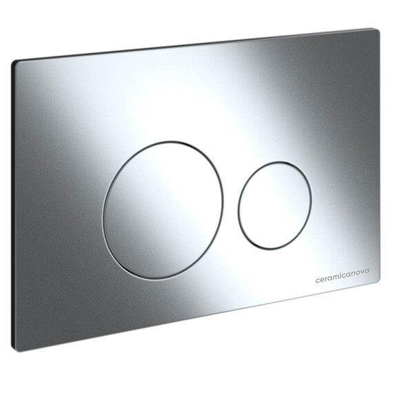 СИСТЕМА ИНСТАЛЛЯЦИИ ДЛЯ УНИТАЗОВ CERAMICA NOVA ENVISION С КНОПКОЙ СМЫВА ROUND ЦВЕТ ХРОМ И КРЕПЛЕНИЯМИ