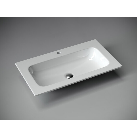 УМЫВАЛЬНИК НАКЛАДНОЙ ПРЯМОУГОЛЬНЫЙ CERAMICA NOVA ELEMENT 810X457X137 ММ
